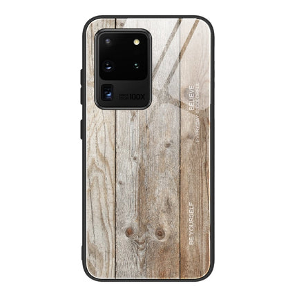 Wood Grain Glass Protective Case, For Samsung Galaxy S20, For Samsung Galaxy S20 Plus, For Samsung Galaxy S20 Ultra, For Samsung Galaxy S20 FE