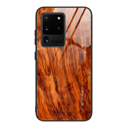 Wood Grain Glass Protective Case, For Samsung Galaxy S20, For Samsung Galaxy S20 Plus, For Samsung Galaxy S20 Ultra, For Samsung Galaxy S20 FE