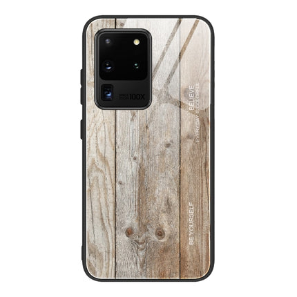Wood Grain Glass Protective Case, For Samsung Galaxy S20, For Samsung Galaxy S20 Plus, For Samsung Galaxy S20 Ultra, For Samsung Galaxy S20 FE