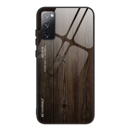Wood Grain Glass Protective Case, For Samsung Galaxy S20, For Samsung Galaxy S20 Plus, For Samsung Galaxy S20 Ultra, For Samsung Galaxy S20 FE