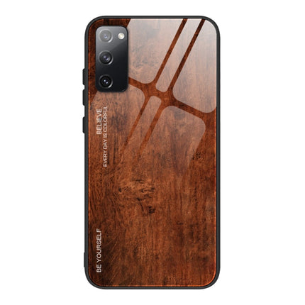 Wood Grain Glass Protective Case, For Samsung Galaxy S20, For Samsung Galaxy S20 Plus, For Samsung Galaxy S20 Ultra, For Samsung Galaxy S20 FE