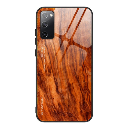 Wood Grain Glass Protective Case, For Samsung Galaxy S20, For Samsung Galaxy S20 Plus, For Samsung Galaxy S20 Ultra, For Samsung Galaxy S20 FE