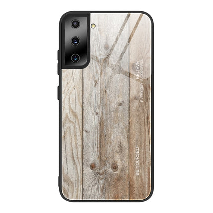 Wood Grain Glass Protective Case, For Samsung Galaxy S21 5G, For Samsung Galaxy S21 Plus, For Samsung Galaxy S21 Ultra 5G, For Samsung Galaxy A21s