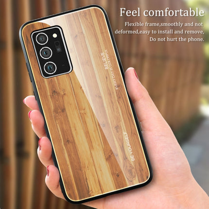 Wood Grain Glass Protective Case, For Samsung Galaxy Note20, For Samsung Galaxy Note20 Ultra, For Xiaomi Mi 10 Pro, For Xiaomi 10T / 10T Pro