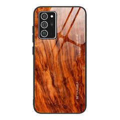 Wood Grain Glass Protective Case, For Samsung Galaxy Note20, For Samsung Galaxy Note20 Ultra, For Xiaomi Mi 10 Pro, For Xiaomi 10T / 10T Pro