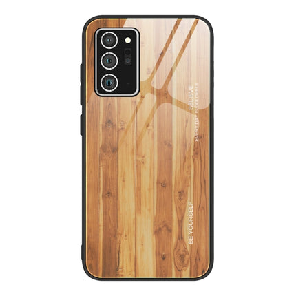 Wood Grain Glass Protective Case, For Samsung Galaxy Note20, For Samsung Galaxy Note20 Ultra, For Xiaomi Mi 10 Pro, For Xiaomi 10T / 10T Pro