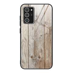 Wood Grain Glass Protective Case, For Samsung Galaxy Note20, For Samsung Galaxy Note20 Ultra, For Xiaomi Mi 10 Pro, For Xiaomi 10T / 10T Pro