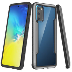 iPAKY Thunder Series Aluminum Frame + TPU Bumper + Clear PC Shockproof Case, For Samsung Galaxy S20, For Samsung Galaxy S20 Plus, For Samsung Galaxy S20 Ultra, For Samsung Galaxy S21 5G, For Samsung Galaxy S21+ 5G, For Samsung Galaxy S21 Ultra 5G