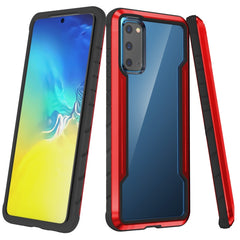 iPAKY Thunder Series Aluminum Frame + TPU Bumper + Clear PC Shockproof Case, For Samsung Galaxy S20, For Samsung Galaxy S20 Plus, For Samsung Galaxy S20 Ultra, For Samsung Galaxy S21 5G, For Samsung Galaxy S21+ 5G, For Samsung Galaxy S21 Ultra 5G