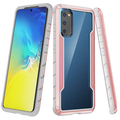 iPAKY Thunder Series Aluminum Frame + TPU Bumper + Clear PC Shockproof Case, For Samsung Galaxy S20, For Samsung Galaxy S20 Plus, For Samsung Galaxy S20 Ultra, For Samsung Galaxy S21 5G, For Samsung Galaxy S21+ 5G, For Samsung Galaxy S21 Ultra 5G