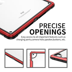 iPAKY Thunder Series Aluminum Frame + TPU Bumper + Clear PC Shockproof Case, For iPad 10.2, For iPad Air 2022 / 2020 10.9