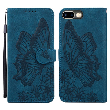 Retro Skin Feel Butterflies Embossing Horizontal Flip Leather Case with Holder & Card Slots & Wallet, For iPhone 6 / 6s, For iPhone 6 Plus / 6s Plus, For iPhone SE 2022 / SE 2020 / 8 / 7, For iPhone 8 Plus / 7Plus