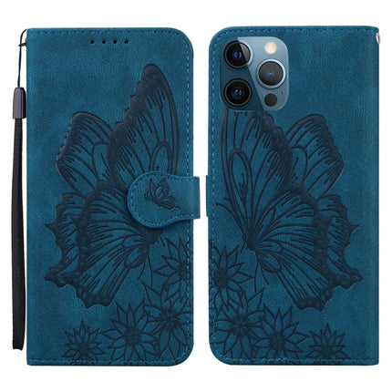 Retro Skin Feel Butterflies Embossing Horizontal Flip Leather Case with Holder & Card Slots & Wallet, For iPhone 12 / 12 Pro, For iPhone 12 Pro Max, For iPhone XR, For iPhone X / XS
