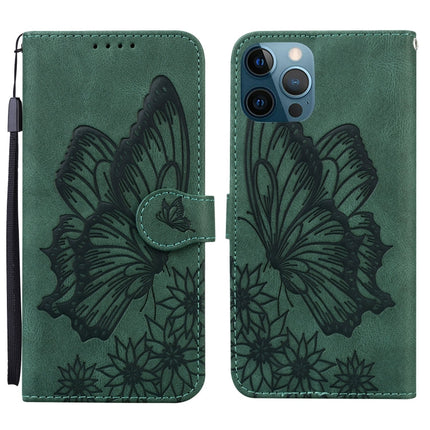 Retro Skin Feel Butterflies Embossing Horizontal Flip Leather Case with Holder & Card Slots & Wallet, For iPhone 12 / 12 Pro, For iPhone 12 Pro Max, For iPhone XR, For iPhone X / XS