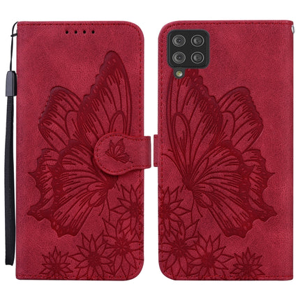 Retro Skin Feel Butterflies Embossing Horizontal Flip Leather Case with Holder & Card Slots & Wallet, For Samsung Galaxy A11, For Samsung Galaxy A12 5G, For Samsung Galaxy A21, For Samsung Galaxy A21s