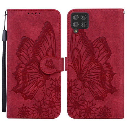 Retro Skin Feel Butterflies Embossing Horizontal Flip Leather Case with Holder & Card Slots & Wallet, For Samsung Galaxy A11, For Samsung Galaxy A12 5G, For Samsung Galaxy A21, For Samsung Galaxy A21s