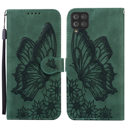 Retro Skin Feel Butterflies Embossing Horizontal Flip Leather Case with Holder & Card Slots & Wallet, For Samsung Galaxy A11, For Samsung Galaxy A12 5G, For Samsung Galaxy A21, For Samsung Galaxy A21s