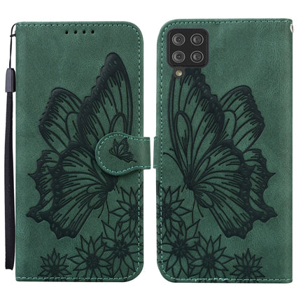 Retro Skin Feel Butterflies Embossing Horizontal Flip Leather Case with Holder & Card Slots & Wallet, For Samsung Galaxy A11, For Samsung Galaxy A12 5G, For Samsung Galaxy A21, For Samsung Galaxy A21s