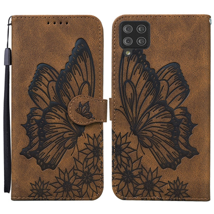 Retro Skin Feel Butterflies Embossing Horizontal Flip Leather Case with Holder & Card Slots & Wallet, For Samsung Galaxy A42 5G, For Samsung Galaxy A51, For Samsung Galaxy A71, For Samsung Galaxy Note20 Ultra
