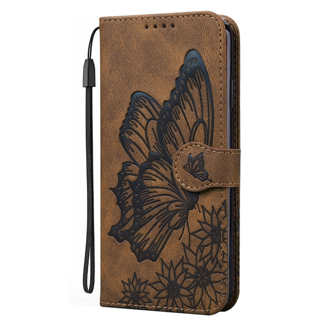 Retro Skin Feel Butterflies Embossing Horizontal Flip Leather Case with Holder & Card Slots & Wallet, For Samsung Galaxy A42 5G, For Samsung Galaxy A51, For Samsung Galaxy A71, For Samsung Galaxy Note20 Ultra