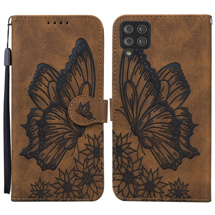Retro Skin Feel Butterflies Embossing Horizontal Flip Leather Case with Holder & Card Slots & Wallet, For Samsung Galaxy A42 5G, For Samsung Galaxy A51, For Samsung Galaxy A71, For Samsung Galaxy Note20 Ultra