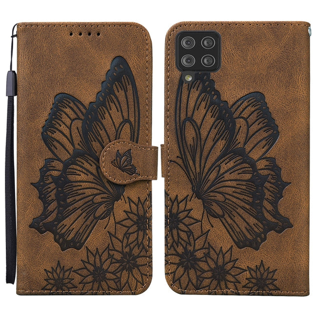 Retro Skin Feel Butterflies Embossing Horizontal Flip Leather Case with Holder & Card Slots & Wallet, For Samsung Galaxy A42 5G, For Samsung Galaxy A51, For Samsung Galaxy A71, For Samsung Galaxy Note20 Ultra