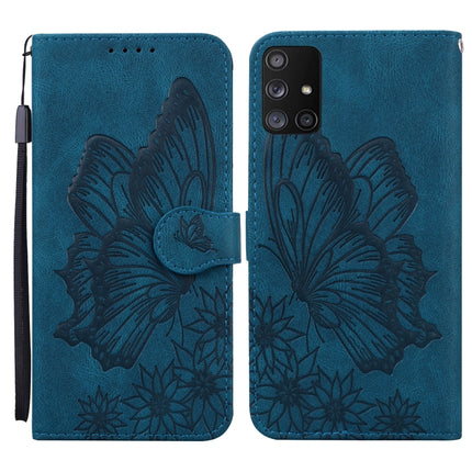 Retro Skin Feel Butterflies Embossing Horizontal Flip Leather Case with Holder & Card Slots & Wallet, For Samsung Galaxy A42 5G, For Samsung Galaxy A51, For Samsung Galaxy A71, For Samsung Galaxy Note20 Ultra