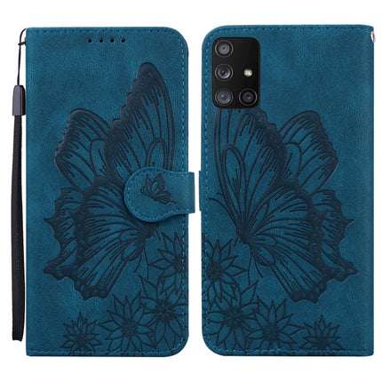 Retro Skin Feel Butterflies Embossing Horizontal Flip Leather Case with Holder & Card Slots & Wallet, For Samsung Galaxy A42 5G, For Samsung Galaxy A51, For Samsung Galaxy A71, For Samsung Galaxy Note20 Ultra