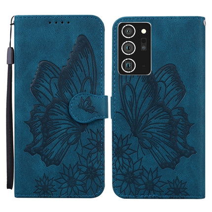 Retro Skin Feel Butterflies Embossing Horizontal Flip Leather Case with Holder & Card Slots & Wallet, For Samsung Galaxy A42 5G, For Samsung Galaxy A51, For Samsung Galaxy A71, For Samsung Galaxy Note20 Ultra