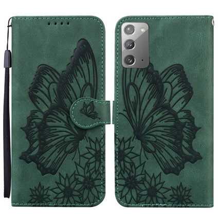Retro Skin Feel Butterflies Embossing Horizontal Flip Leather Case with Holder & Card Slots & Wallet, For Samsung Galaxy Note20, For Samsung Galaxy Note20 5G, For Samsung Galaxy S20, For Samsung Galaxy S20 FE