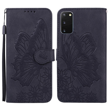 Retro Skin Feel Butterflies Embossing Horizontal Flip Leather Case with Holder & Card Slots & Wallet, For Samsung Galaxy Note20, For Samsung Galaxy Note20 5G, For Samsung Galaxy S20, For Samsung Galaxy S20 FE