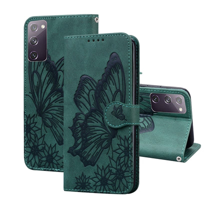 Retro Skin Feel Butterflies Embossing Horizontal Flip Leather Case with Holder & Card Slots & Wallet, For Samsung Galaxy Note20, For Samsung Galaxy Note20 5G, For Samsung Galaxy S20, For Samsung Galaxy S20 FE