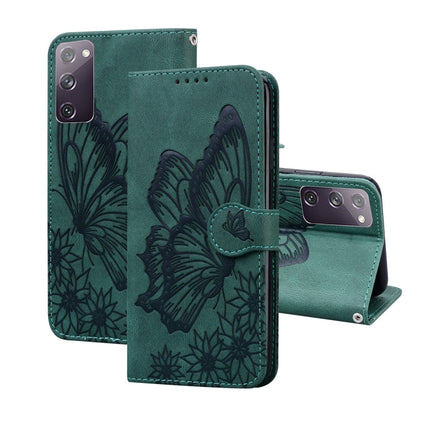 Retro Skin Feel Butterflies Embossing Horizontal Flip Leather Case with Holder & Card Slots & Wallet, For Samsung Galaxy Note20, For Samsung Galaxy Note20 5G, For Samsung Galaxy S20, For Samsung Galaxy S20 FE