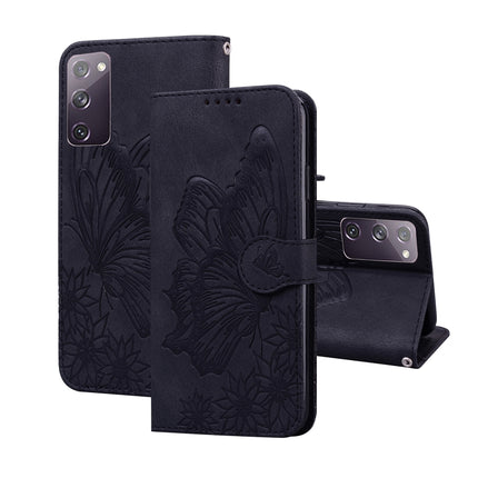 Retro Skin Feel Butterflies Embossing Horizontal Flip Leather Case with Holder & Card Slots & Wallet, For Samsung Galaxy Note20, For Samsung Galaxy Note20 5G, For Samsung Galaxy S20, For Samsung Galaxy S20 FE