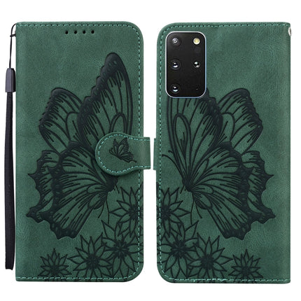 Retro Skin Feel Butterflies Embossing Horizontal Flip Leather Case with Holder & Card Slots & Wallet, For Samsung Galaxy S20+, For Samsung Galaxy S20 Ultra, For Samsung Galaxy S21 5G, For Samsung Galaxy S21 Ultra  5G