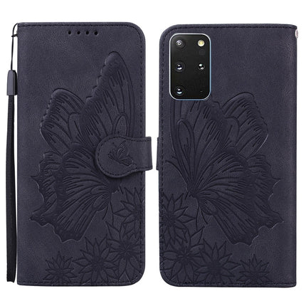 Retro Skin Feel Butterflies Embossing Horizontal Flip Leather Case with Holder & Card Slots & Wallet, For Samsung Galaxy S20+, For Samsung Galaxy S20 Ultra, For Samsung Galaxy S21 5G, For Samsung Galaxy S21 Ultra  5G