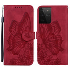 For Samsung Galaxy S21 Ultra  5G / Red