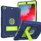 For iPad 9.7 (2017/2018) / Navy Blue Yellow Green