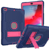 Contrast Color Robot Shockproof Silicone + PC Protective Case with Holder, For iPad Pro 12.9 inch (2018/2020), For iPad mini 5 & 4, For iPad 9.7 (2017/2018), For Samsung Galaxy Tab S6 Lite P610