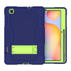 Contrast Color Robot Shockproof Silicone + PC Protective Case with Holder, For Samsung Galaxy Tab S6 Lite P610
