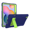 Contrast Color Robot Shockproof Silicone + PC Protective Case with Holder, For iPad Pro 12.9 inch (2018/2020), For iPad mini 5 & 4, For iPad 9.7 (2017/2018), For Samsung Galaxy Tab S6 Lite P610