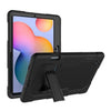 Contrast Color Robot Shockproof Silicone + PC Protective Case with Holder, For iPad Pro 12.9 inch (2018/2020), For iPad mini 5 & 4, For iPad 9.7 (2017/2018), For Samsung Galaxy Tab S6 Lite P610