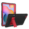 Contrast Color Robot Shockproof Silicone + PC Protective Case with Holder, For iPad Pro 12.9 inch (2018/2020), For iPad mini 5 & 4, For iPad 9.7 (2017/2018), For Samsung Galaxy Tab S6 Lite P610