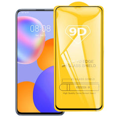 9D Full Glue Full Screen Tempered Glass Film, For Huawei Y8p, For Huawei Y7a, For Huawei Y9a