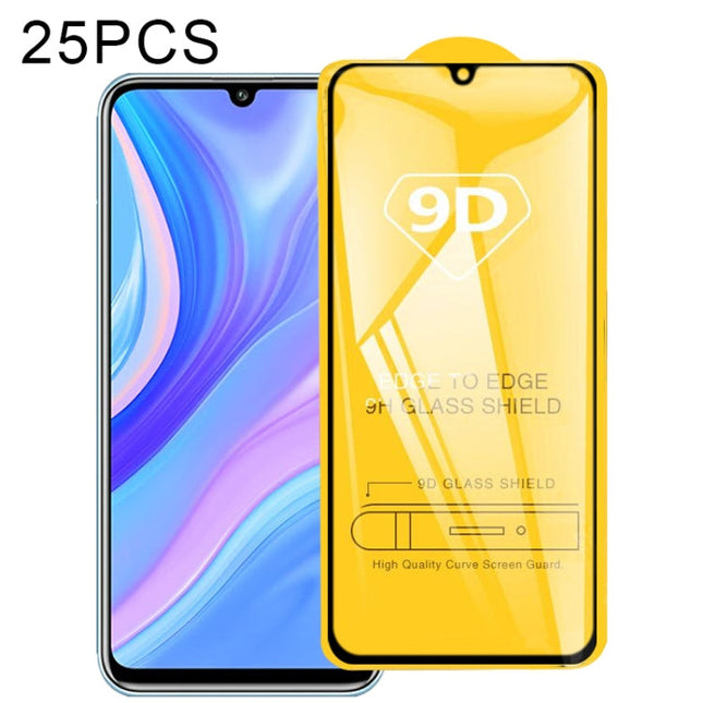 25 PCS 9D Full Glue Full Screen Tempered Glass Film, For Huawei P Smart S, For Huawei P Smart 2021, For Huawei P40 Lite E, For Huawei P40 Lite 5G, For Huawei P30 Lite 2020, For Huawei Nova 7, For Huawei Nova 7 SE, For Huawei Honor 9X Lite��������������...
