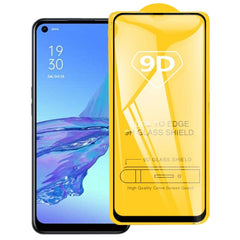 9D Full Glue Full Screen Tempered Glass Film, For OPPO F17, For OPPO F17 Pro, For OPPO A32 2020