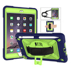 For iPad mini 3 / Navy Blue + Yellow-green