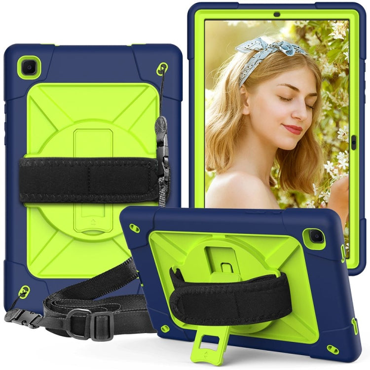 Contrast Color Silicone + PC Combination Case with Holder, For Samsung Galaxy Tab A7 10.4 (2020) T500