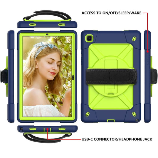 Contrast Color Silicone + PC Combination Case with Holder, For Samsung Galaxy Tab A7 10.4 (2020) T500