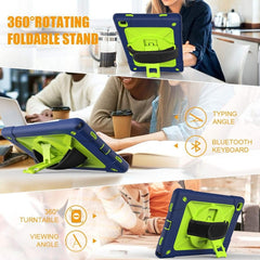 Contrast Color Silicone + PC Combination Case with Holder, For Samsung Galaxy Tab A7 10.4 (2020) T500